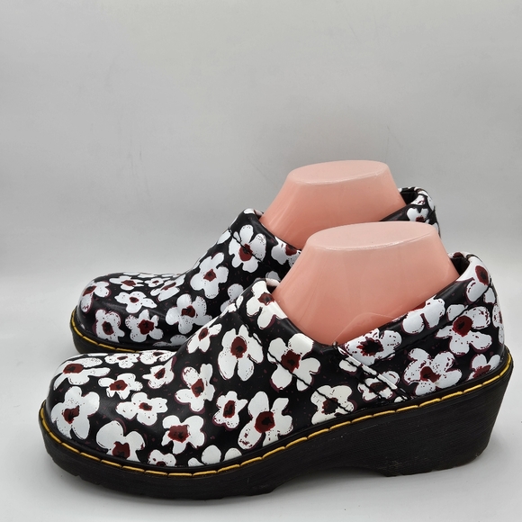 Dr Martens Pascal Fayre 1460 rare /hard-to-find floral clog shoes w 9 / m 8 - Picture 14 of 14